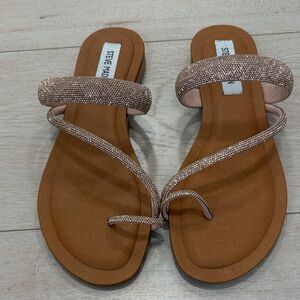 Steve Madden Rose Gold  Sandals